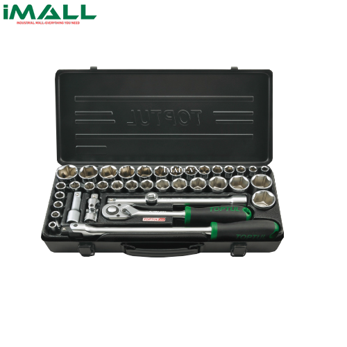 Hộp dụng cụ tuýp tổng hợp 1/4" TOPTUL GBB3819 38 món