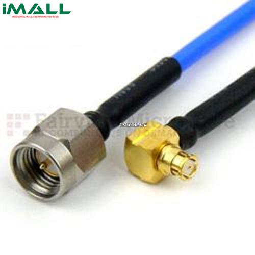 Cáp RA SMP Female - SMA Male Fairview SCA72086 ( FM-F086 Coax; 18 GHz )