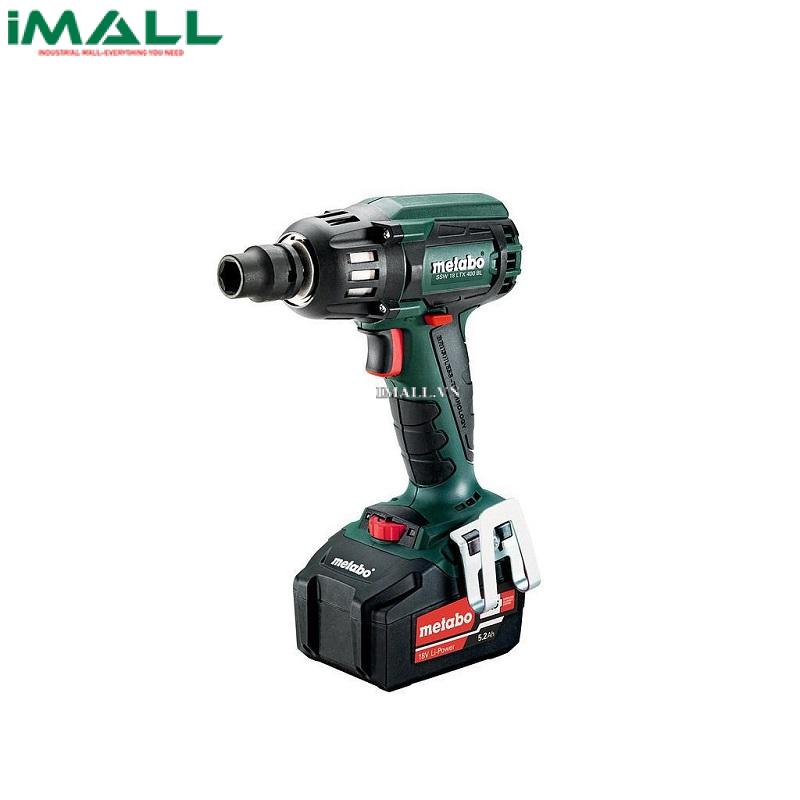 Máy bu lông bắt vít va đập không dây METABO SSW 18 LTX 400 BL (0-2150 rpm) (602205650)