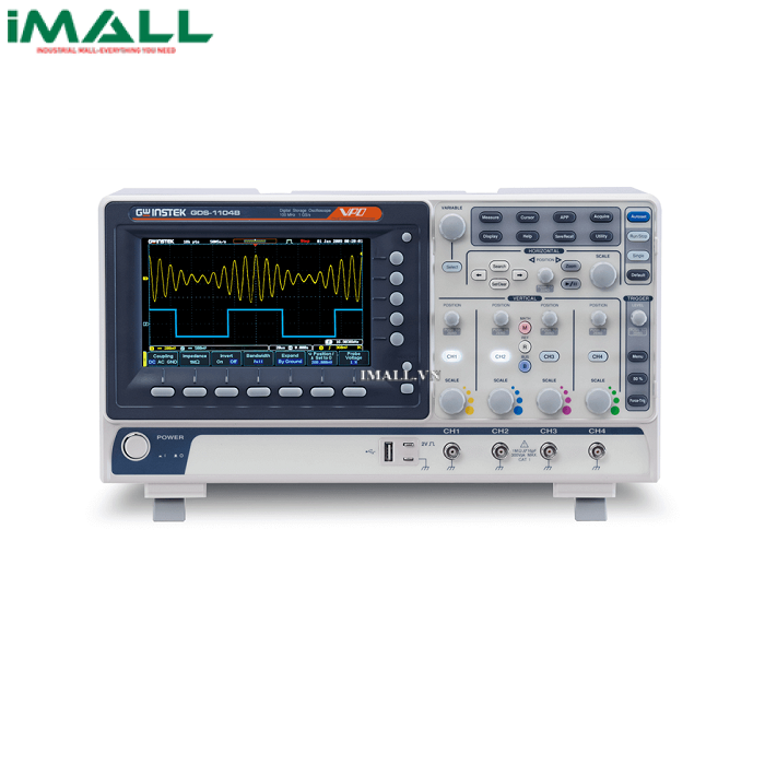 Máy hiện sóng số GW INSTEK GBS-1074 (70Mhz, 4 kênh, 1Gsa/s)