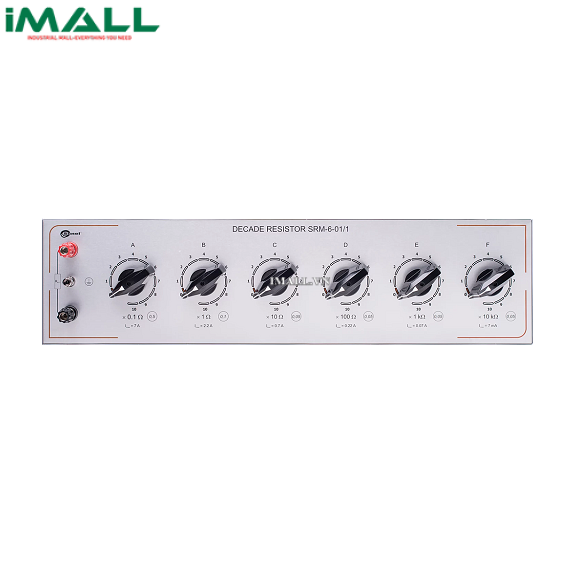 Hộp điện trở thập phân SONEL SRM-6-011 (0.1 Ω…111 111 kΩ)