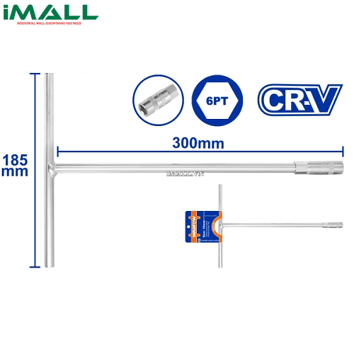 Tay vặn chữ T đầu lục giác 19mm Wadfow WTH1119