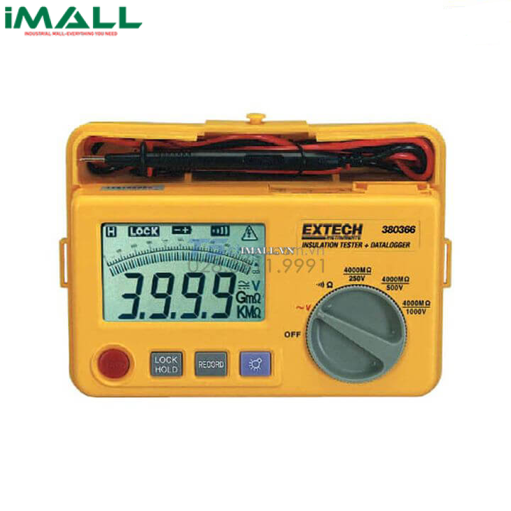 Đồng hồ đo điện trở cách điện Extech 380366 (1000V, 4000MOhm, datalogger)