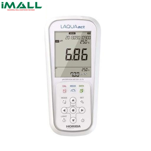 Máy đo pH/ORP/Độ dẫn/Điện trở/Độ mặn/TDS cầm tay Horiba D-74G