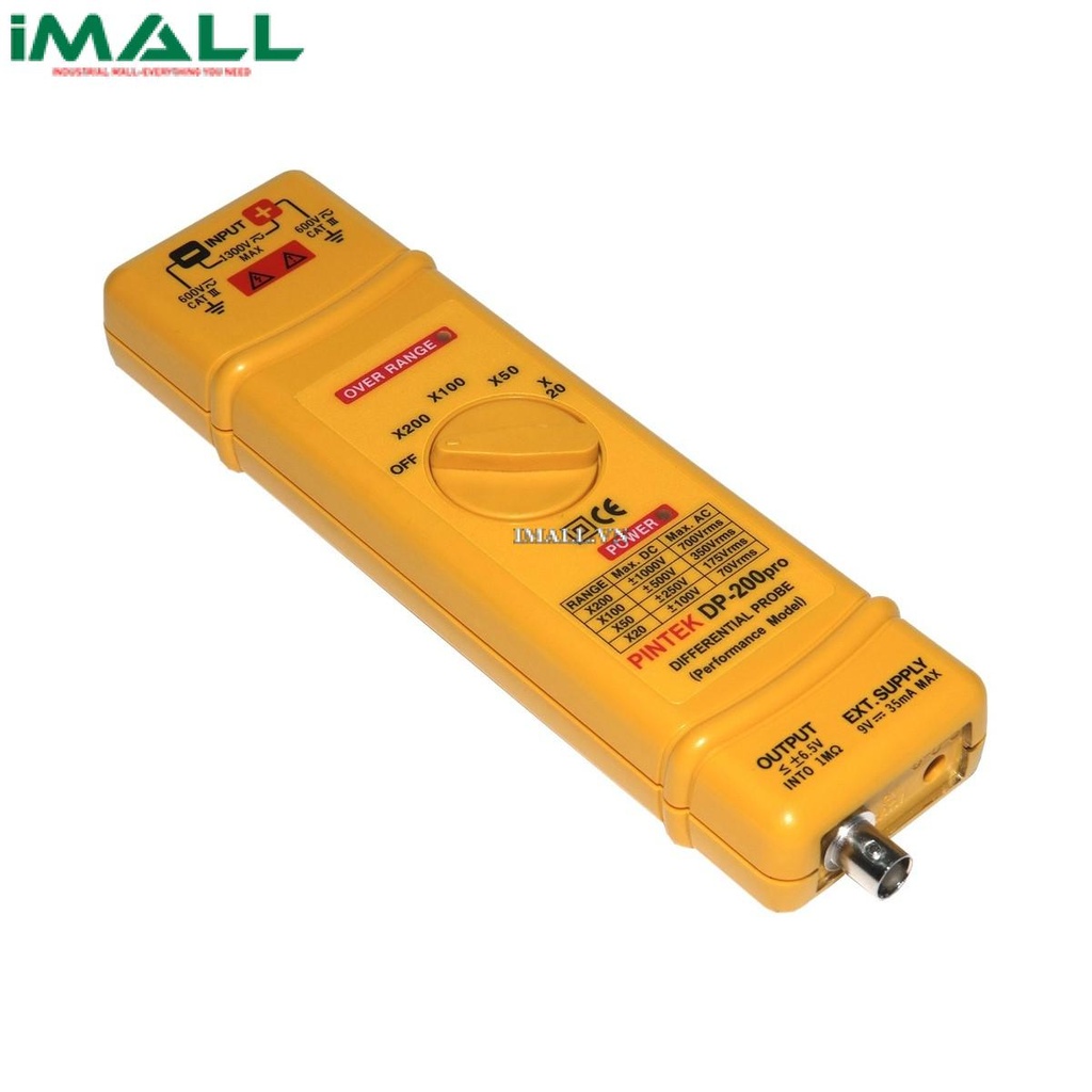 Que đo vi sai Pintek DP-200pro ( 200MHz / 1.6KVp-p. )