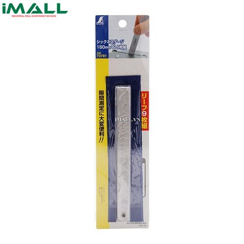 Dưỡng đo độ dày 9 lá Shinwa 73781 (0.04-0.30mm )