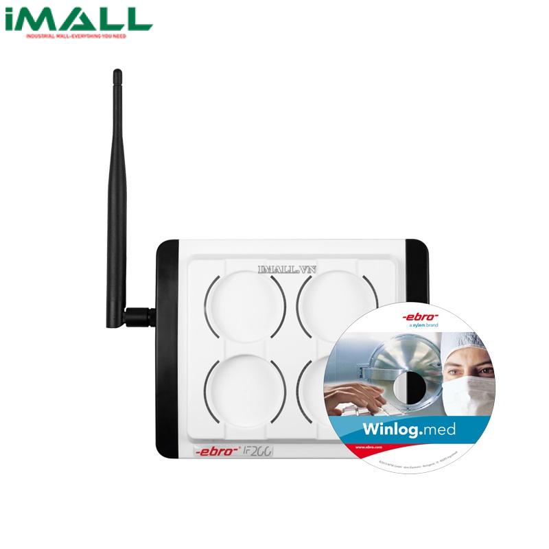 Bộ đọc dữ liệu 4 vị trí (dùng cho EBI 12) EBRO EBI IF 200 (SI 3200) (1340-6068)