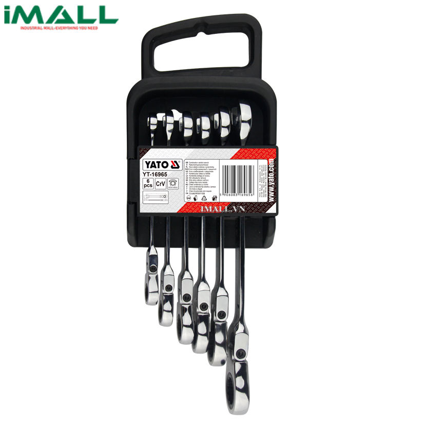 Bộ cờ lê đảo chiều 6 chi tiết Yato YT-16965 (8-17mm)