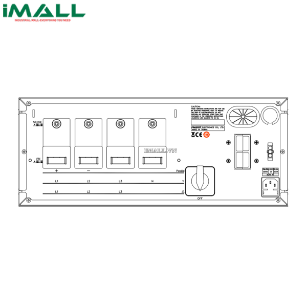 Bộ gá tải điện tử 3 pha PRODIGIT 99104-01 (8U)