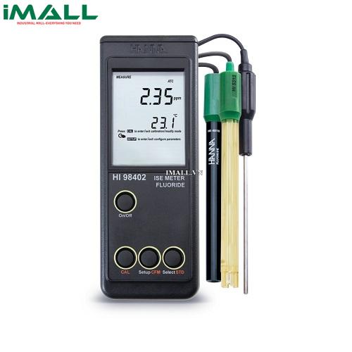 Máy đo Flo / Nhiệt độ HANNA HI98402 (0.050 to 0.500 mg/L)