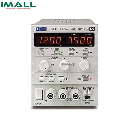Nguồn một chiều DC điện áp cao để bàn TTI PLH120-P(G) (1 kênh, 0-120V; 0-0.75A; USB/RS232/LAN/GPIB)