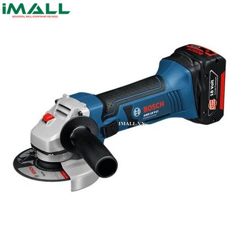 Máy mài góc dùng Pin BOSCH GWS 18V-LI (Set) (0615A00025)