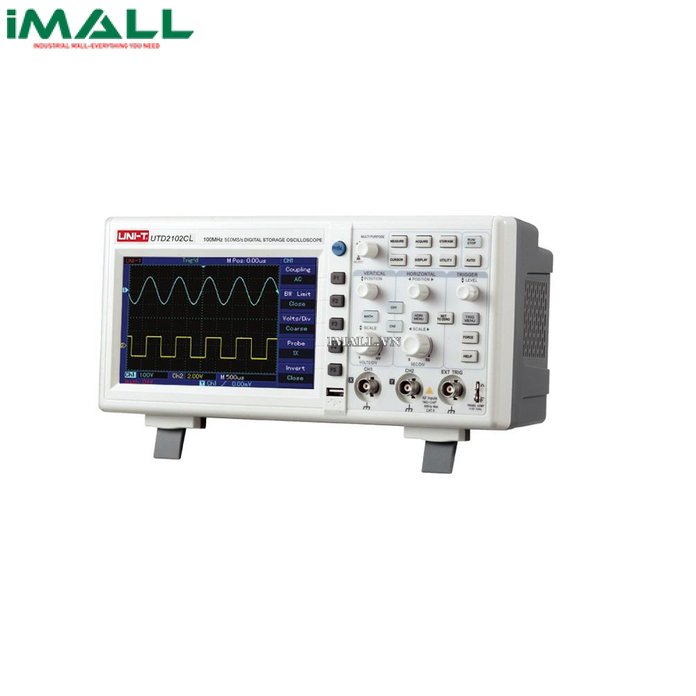 Máy hiện sóng số UNI-T UTD2102CL+ (50MHz, 2CH, 500MS/s)