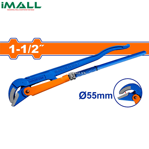Cờ lê mở ống 45 độ hạng nặng Thụy Điển 2" Wadfow WPW3102