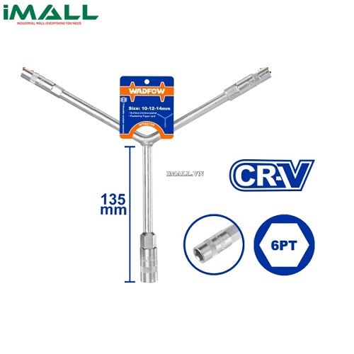 Tay vặn chữ Y đầu lục giác 8- 9-10mm Wadfow WTH2100