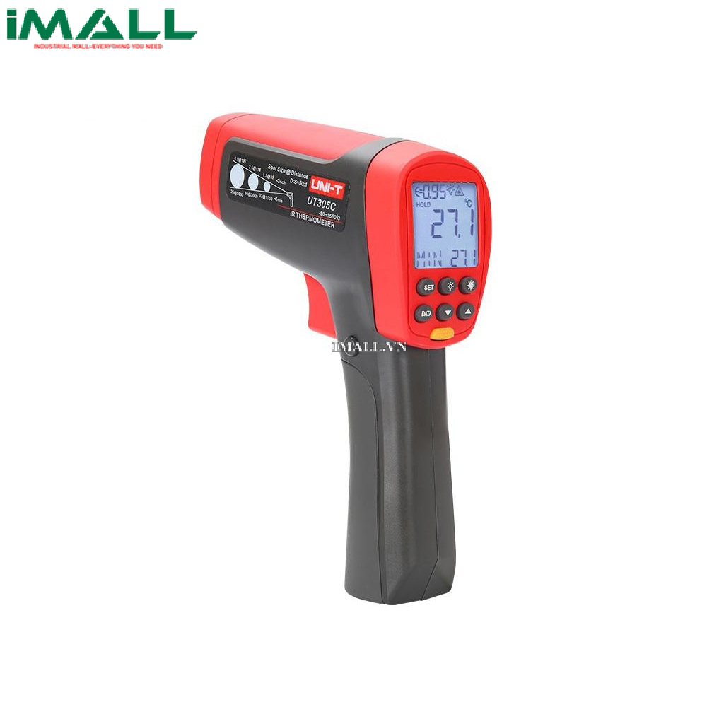 Máy đo nhiệt độ hồng ngoại UNI-T UT305C (-50~1050°C, D:S=50:1)