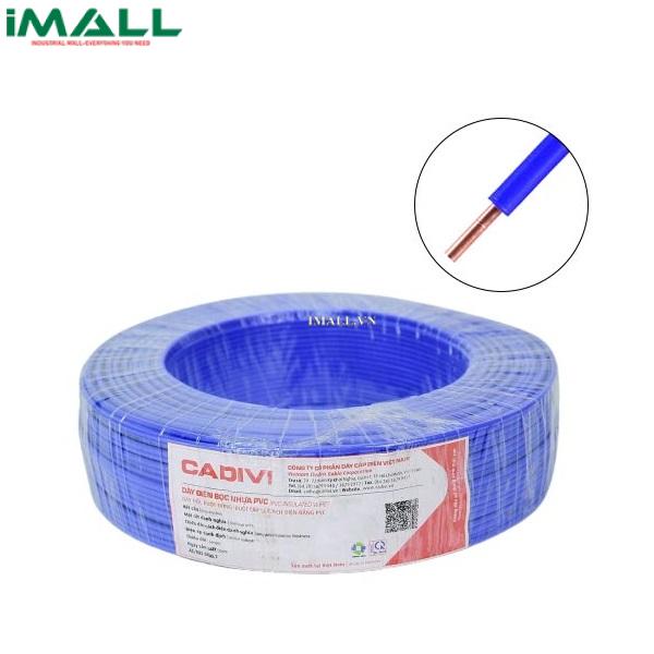 Dây điện đơn cứng Cadivi VC-10 mm2 (Xanh) – 450/750V