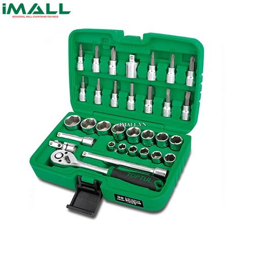 Hộp đầu tuýp 3/8" 32 chi tiết TOPTUL GCAI3202