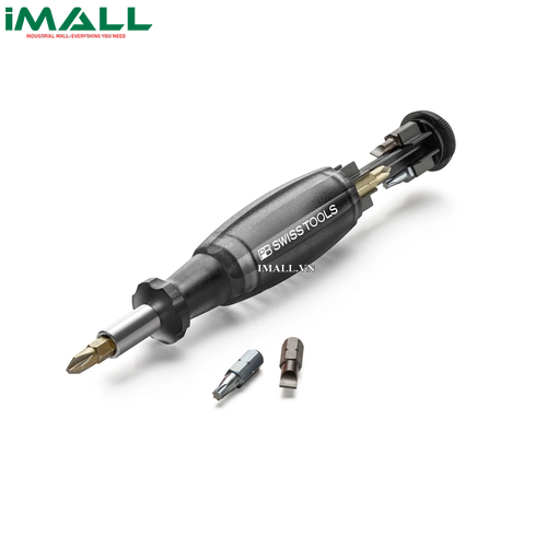 Tua Vít Gồm 8 Mũi Bits Màu Đen Huyền Bí PB Swiss Tools PB 6464.Black