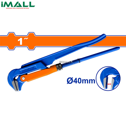 Cờ lê mở ống 90 độ hạng nặng Thụy Điển 1" Wadfow WPW2101