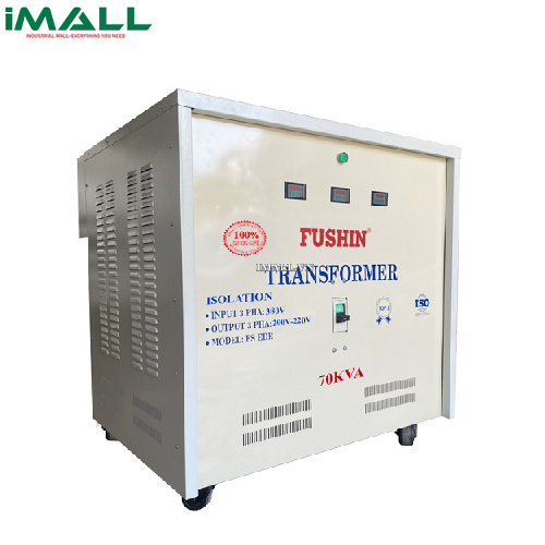 Cách ly 3P 380V/220V 60KVA - Dây Nhôm Fushin S.IICL3P-60K