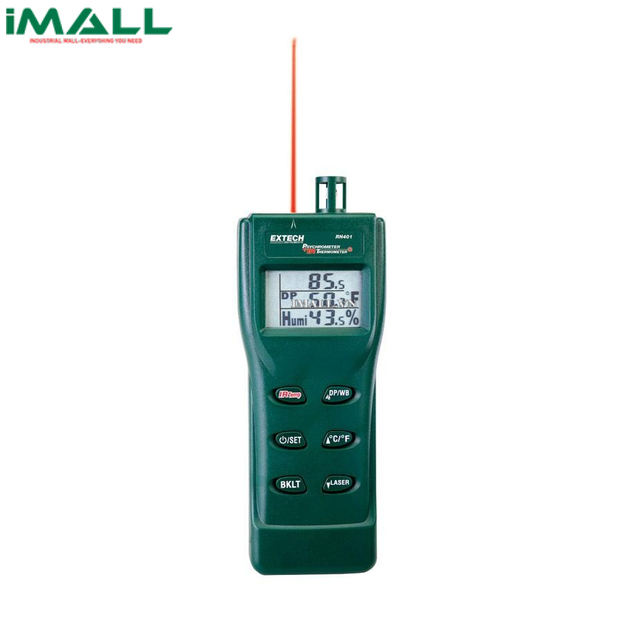 Máy đo nhiệt độ hồng ngoại, độ ẩm EXTECH RH401
