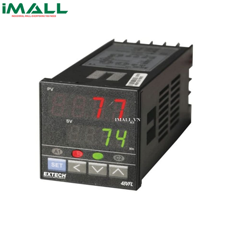 Bộ điều khiển PID nhiệt độ 1/16 DIN với một đầu ra rơle Extech 48VFL11