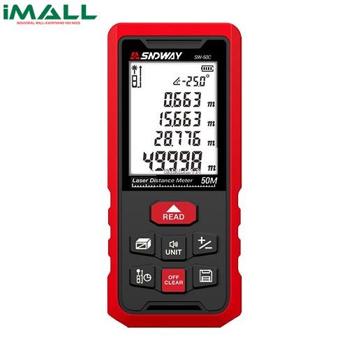 Máy đo khoảng cách lazer (0.05-120m) SNDWAY SW-50C