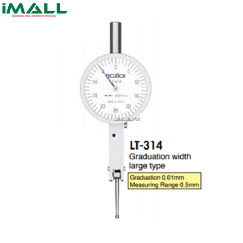 Đồng hồ so chân gập TECLOCK LT-314 (0.5mm/0.01mm)