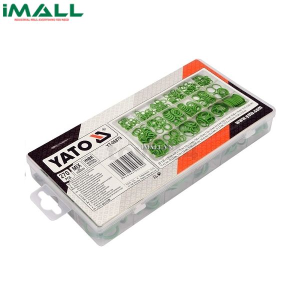 Bộ gioăng phớt ORING điều hòa ôtô tổng hợp 270 cái Yato YT-06879