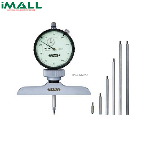 Thước đo độ sâu đồng hồ INSIZE 2342-201 (0-300mm/0.01mm)