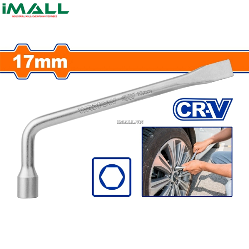 Tay vặn lốp chữ L 17mm Wadfow WTH6317