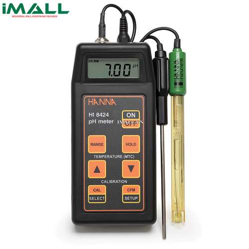 Máy đo cầm tay pH HANNA HI8424 (-2.00~16.00 pH)