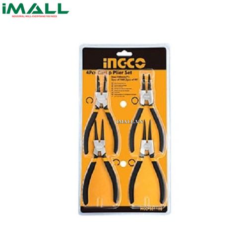 Bộ kìm mở phe 4 cái Ingco HCCPS01180
