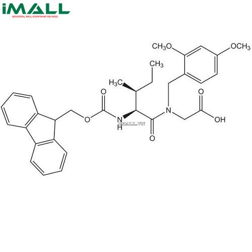 Hóa chất Fmoc-Ile-(Dmb)Gly-OH (C₃₂H₃₆N₂O₇; Chai thủy tinh 5 g) Merck 8521140005