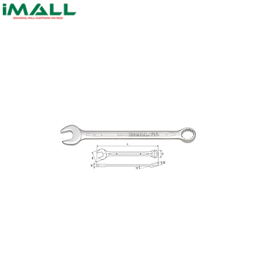 Cờ lê vòng miệng hệ inch Yato YT-4871 ( 5/16")