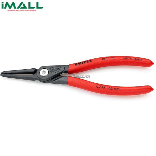 Kìm Mở Phe Trong Mở Phe Đường Kính Ø 12 - 25 mm Knipex 48 11 J1
