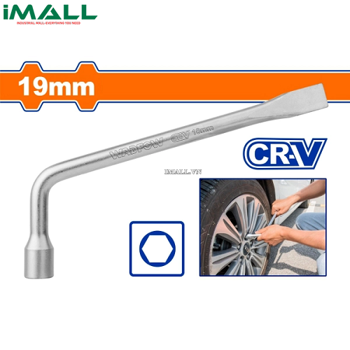 Tay vặn lốp chữ L 19mm Wadfow WTH6319