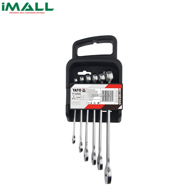 Bộ cờ lê vòng miệng 6 chi tiết Yato YT-03606 (8-17mm)