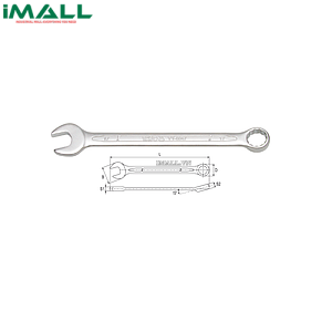Cờ lê vòng miệng hệ mét Yato YT-00769 (65mm)