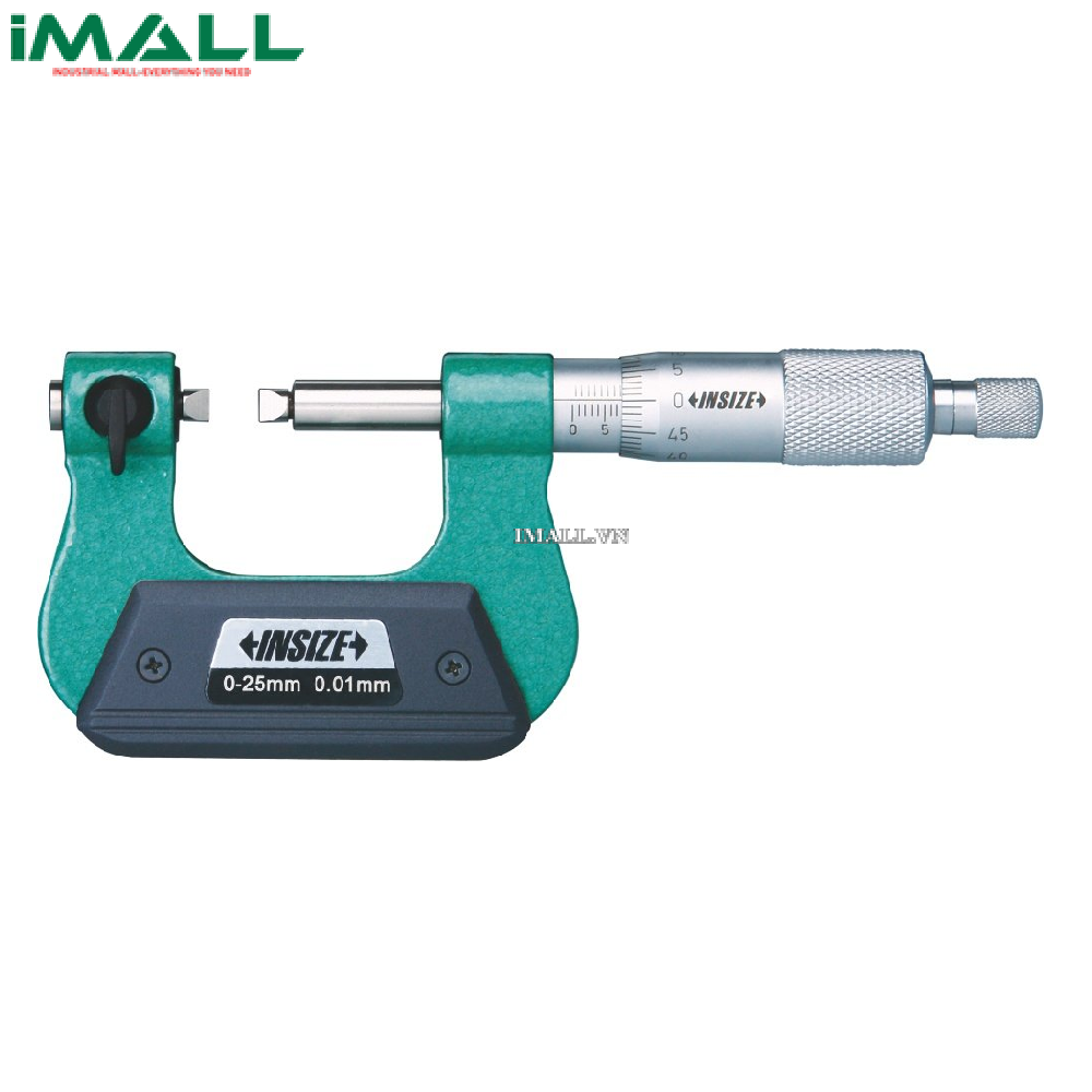 Panme đo ren cơ khí INSIZE 3281-25A (0-25mm; 0.01mm; không kèm đầu đo)