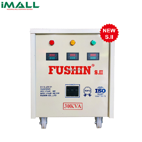 Tự ngẫu 3P 380V/220V 15KVA - Dây Đồng Fushin S.IICU3P-15K