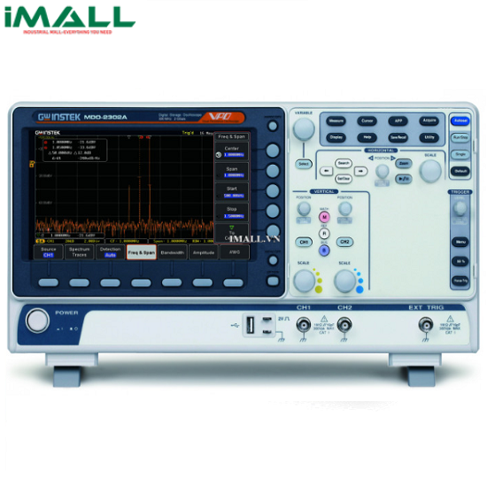 Máy hiện sóng số GW Instek GDS-2302A (300Mhz, 2 CH, 2Gsa/s)