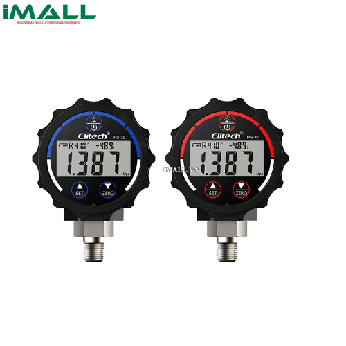 Đồng hồ đo áp suất kỹ thuật số Elitech PG-30 (10°C ~60°C; 35% ~ 85%RH)