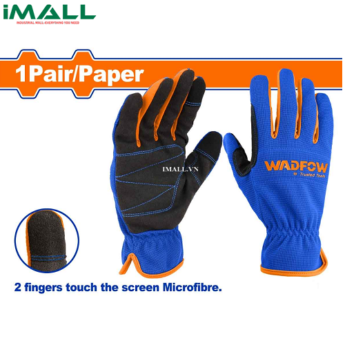 Găng tay cơ khí XL (2 ngón chạm cảm ứng) Wadfow WMG1E02