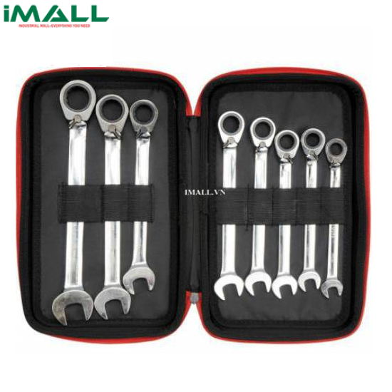 Bộ cờ lê vòng miệng tự động 8 chi tiết Yato YT-3909 (10-19mm)