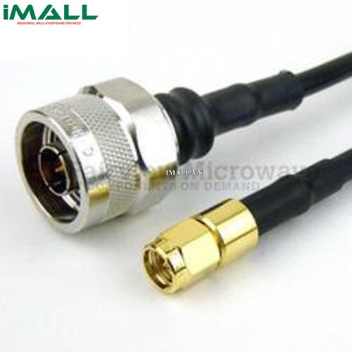 Cáp N Male - SMA Male Bulkhead Fairview FMC0102200LF (LMR-200 Coax; 6 GHz )