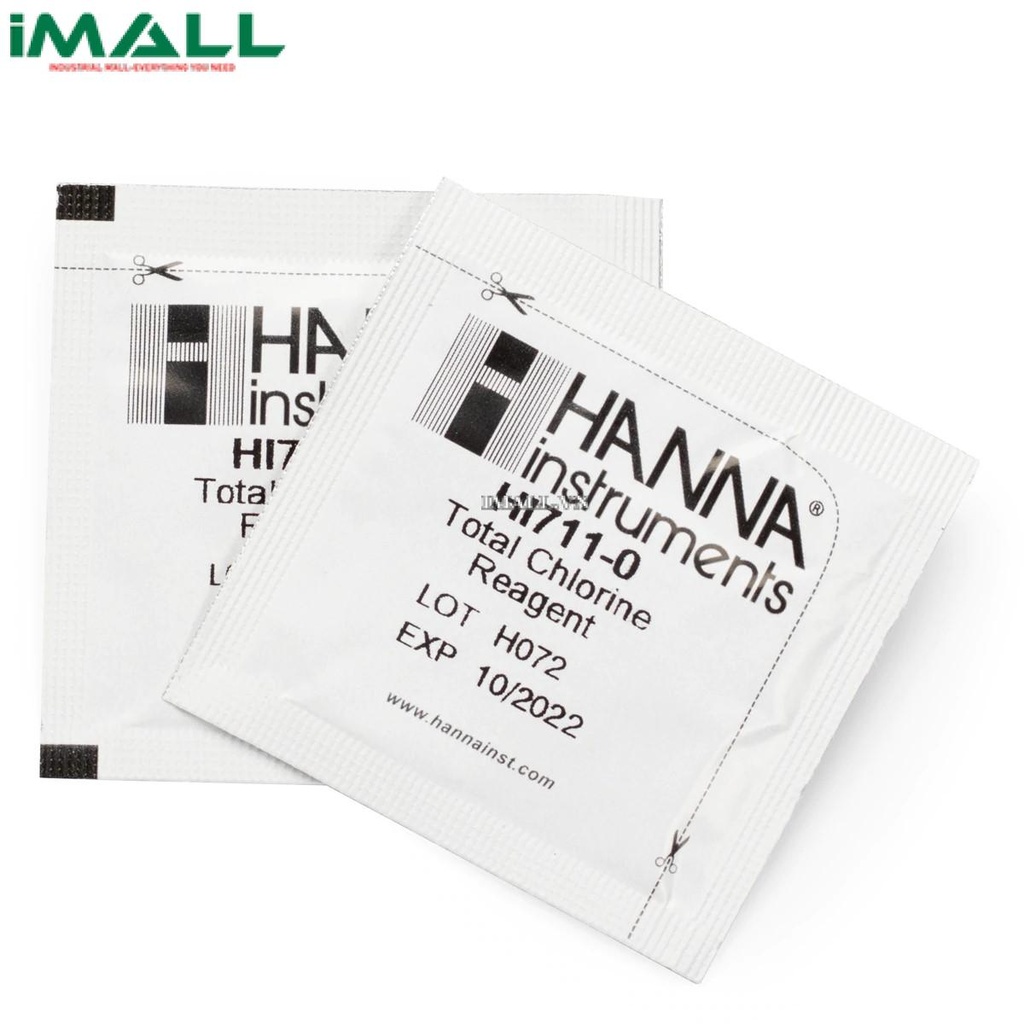 Thuốc Thử Clo Tổng (Dùng Cho Máy HI711) HANNA HI711-25 (25 Lần Đo)