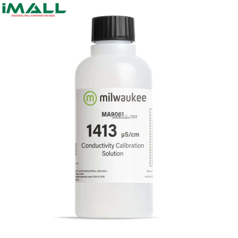 Dung dịch chuẩn độ dẫn EC (1413 mS/cm) Milwaukee MA9061 (Chai 230 ml)