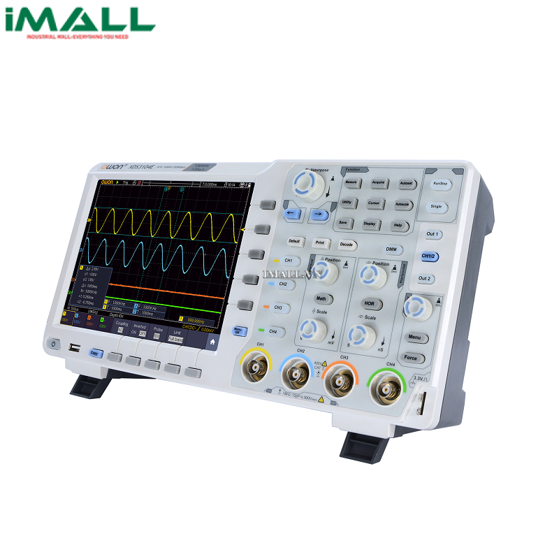 Máy hiện sóng số Owon XDS3104E (100MHz, 1GS/s, 4 kênh)